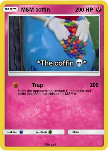 Pokemon M&M coffin
