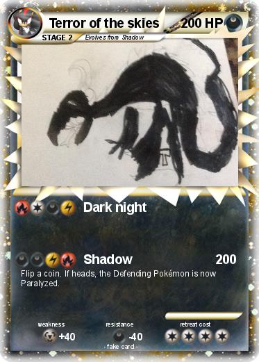 Pokemon Terror of the skies