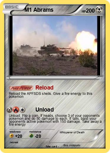 Pokemon M1 Abrams