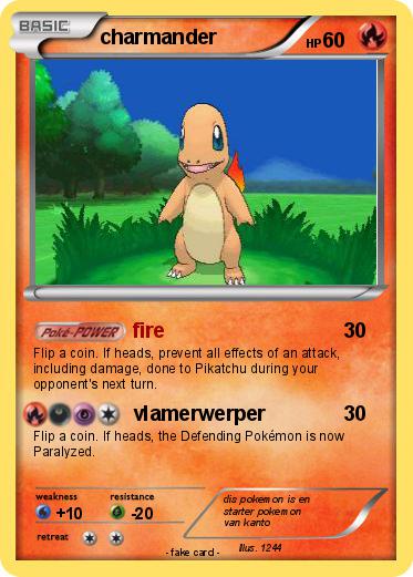 Pokemon charmander