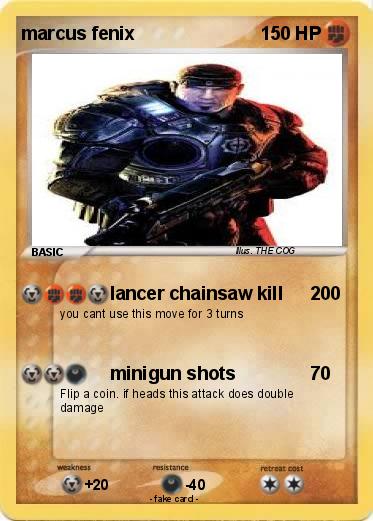 Pokemon marcus fenix
