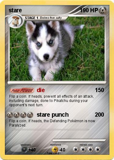 Pokemon stare