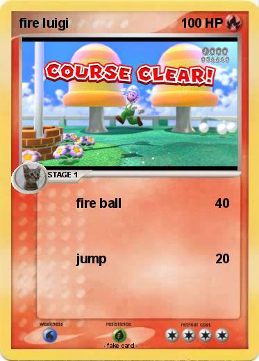 Pokemon fire luigi