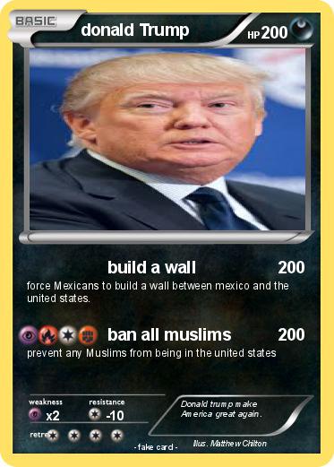 Pokemon donald Trump