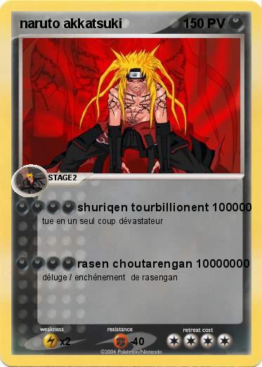 Pokemon naruto akkatsuki