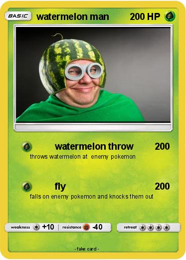 Pokemon watermelon man