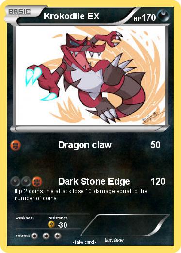 Pokemon Krokodile EX