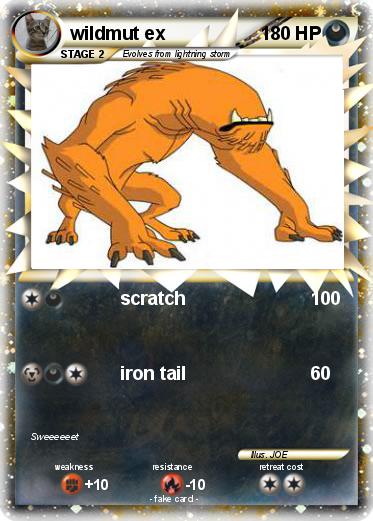 Pokemon wildmut ex