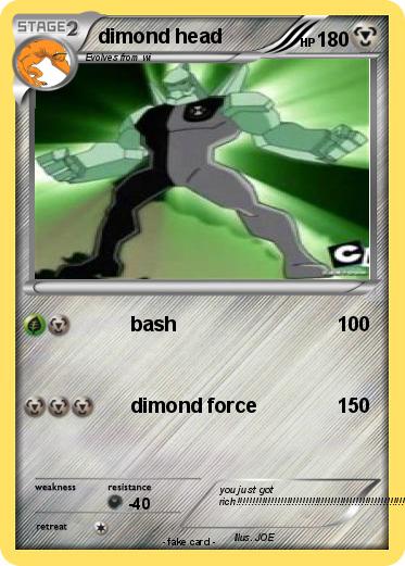 Pokemon dimond head