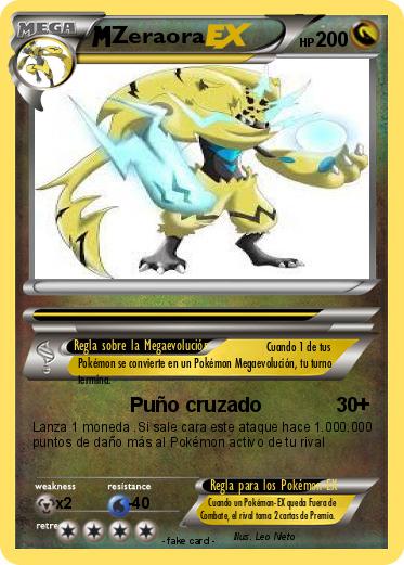 Pokemon Zeraora