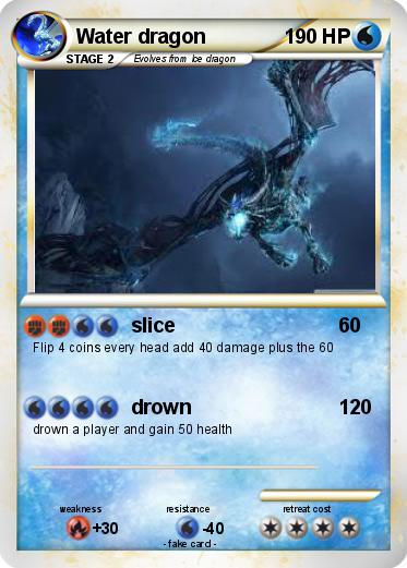 Pokemon Water dragon