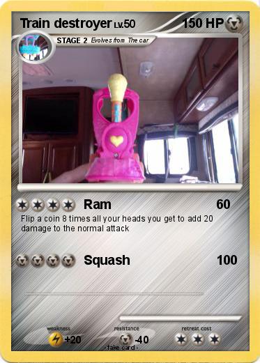 Pokemon Train destroyer