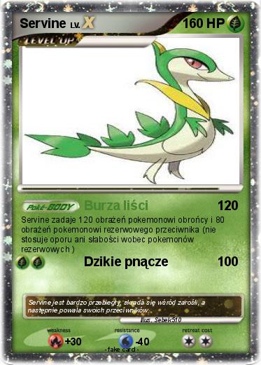 Pokemon Servine