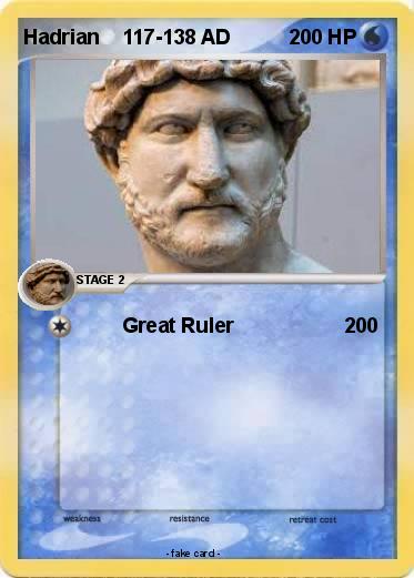 Pokemon Hadrian    117-138 AD