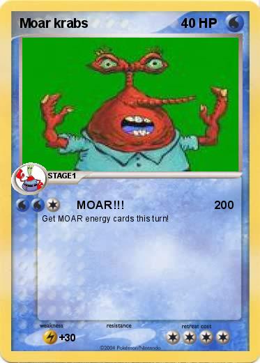 Pokemon Moar krabs