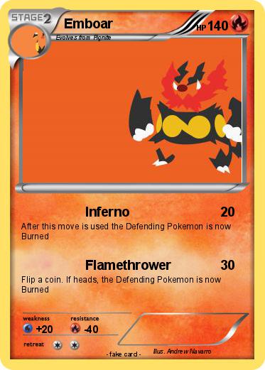 Pokemon Emboar