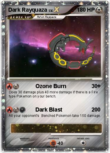 Pokemon Dark Rayquaza