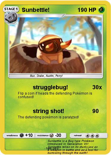 Pokemon Sunbettle!