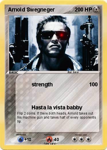 Pokemon Arnold Swegneger