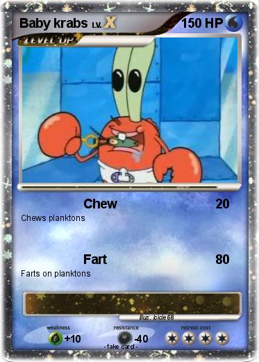 Pokemon Baby krabs
