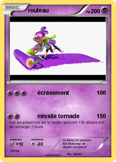 Pokemon rouleau