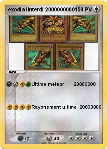 Pokemon exodia linterdi 2000000000