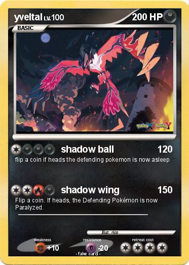 Pokemon yveltal