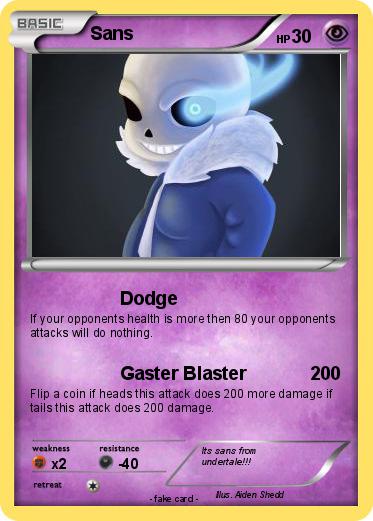 Pokemon Sans