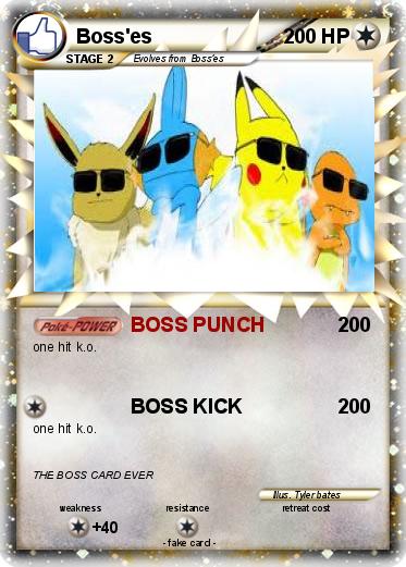 Pokemon Boss'es