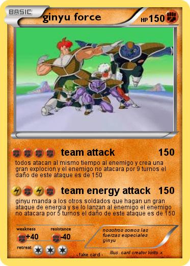 Pokemon ginyu force