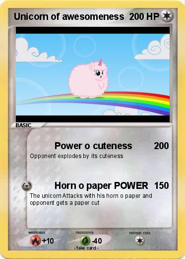 Pokemon Unicorn of awesomeness