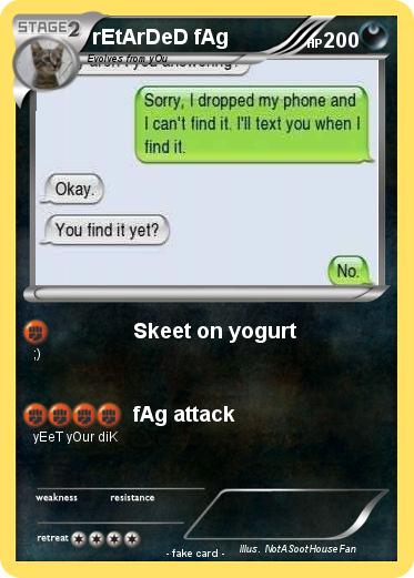 Pokemon rEtArDeD fAg