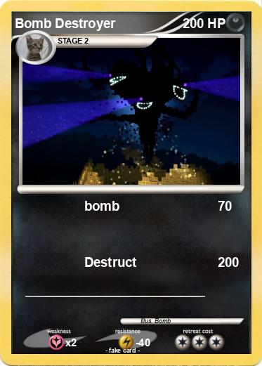 Pokemon Bomb Destroyer