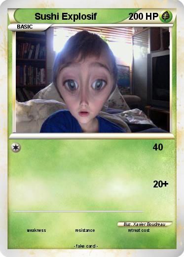 Pokemon Sushi Explosif