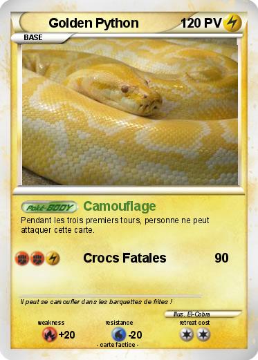 Pokemon Golden Python