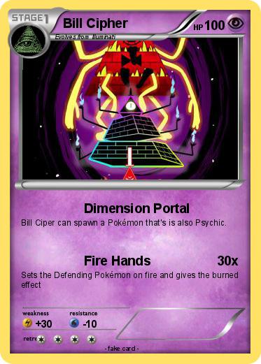 Pokemon Bill Cipher