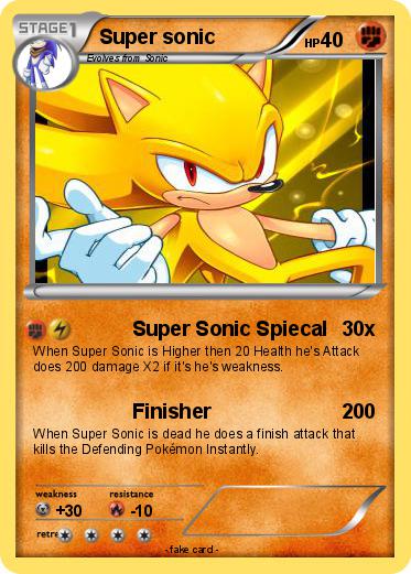 Pokemon Super sonic