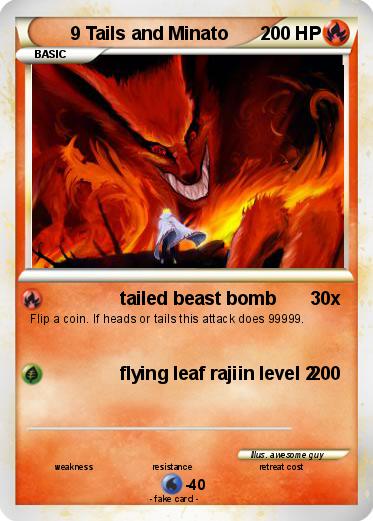 Pokemon 9 Tails and Minato