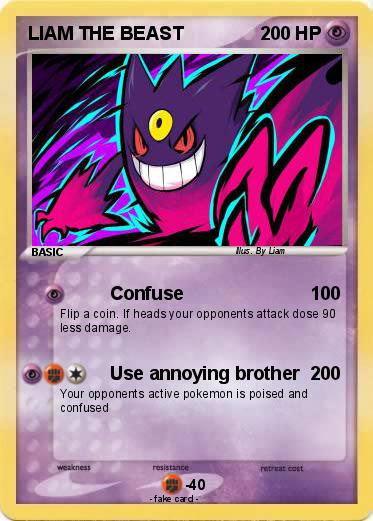 Pokemon LIAM THE BEAST