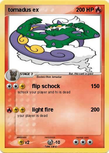 Pokemon tornadus ex