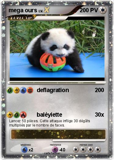 Pokemon mega ours
