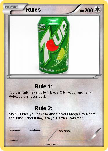 Pokemon Rules