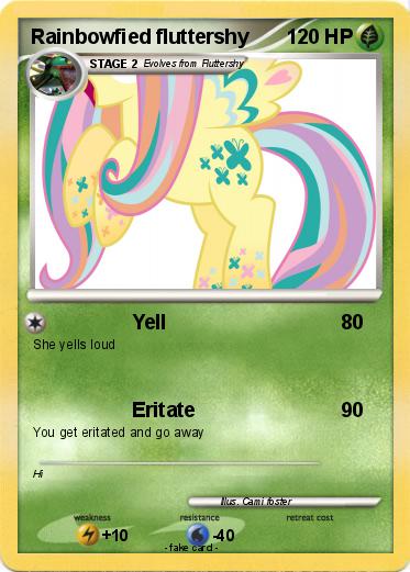 Pokemon Rainbowfied fluttershy