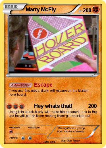 Pokemon Marty McFly