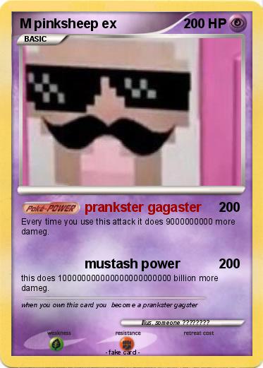 Pokemon M pinksheep ex