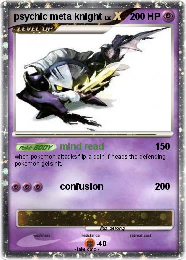 Pokemon psychic meta knight