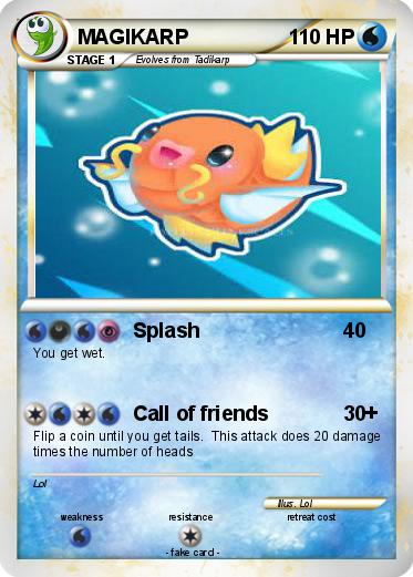 Pokemon MAGIKARP