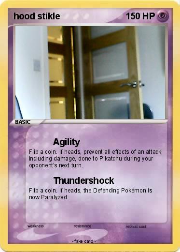 Pokemon hood stikle