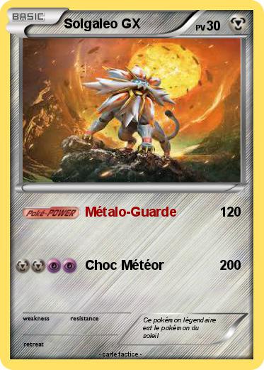 Pokemon Solgaleo GX