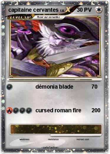 Pokemon capitaine cervantes